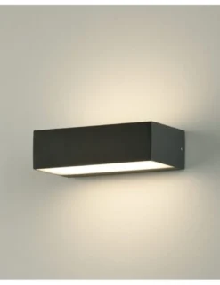Aplique de pared de exterior Draco - ACB – Lámpara de pared antracita, 20.7 cm