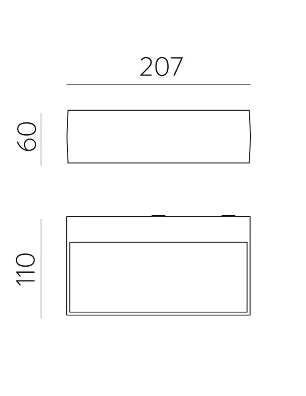 Aplique de pared de exterior Draco - ACB – Lámpara de pared antracita, 20.7 cm