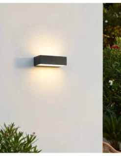 Aplique de pared de exterior Draco - ACB – Lámpara de pared antracita, 20.7 cm