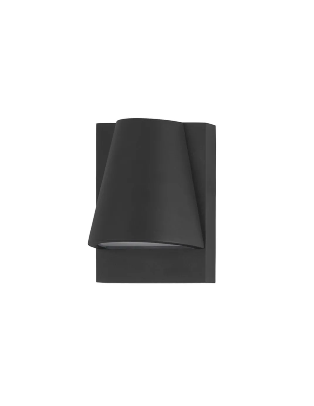 Aplique de pared de exterior Kala – FORLIGHT – Lámpara antracita, GU10 IP44