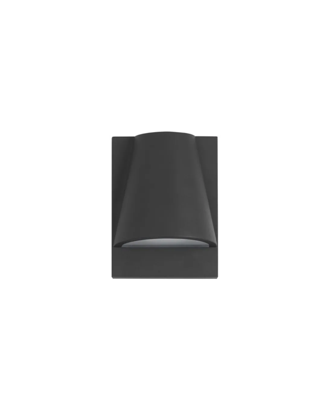 Aplique de pared de exterior Kala – FORLIGHT – Lámpara antracita, GU10 IP44
