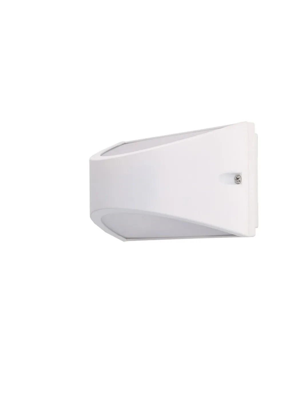 Aplique de pared de exterior Kapa – FORLIGHT – Lámpara de aluminio, LED 3000K/4000K 945 lm, Medidas: 22 cm