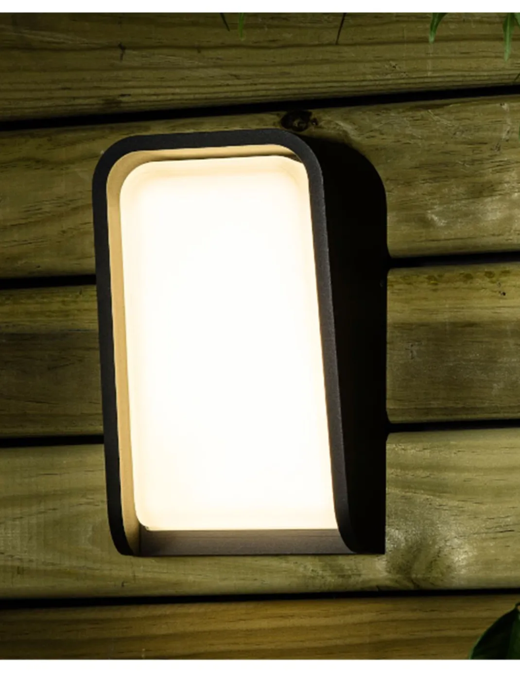 Aplique de pared de exterior Mask – Faro – Ambientes salinos, LED 3000K