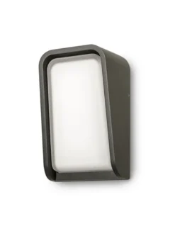 Aplique de pared de exterior Mask – Faro – Ambientes salinos, LED 3000K