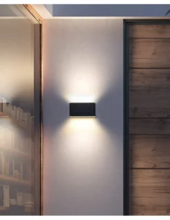 Aplique de pared de exterior Mura - Novolux Lighting - Lámpara LED horizontal