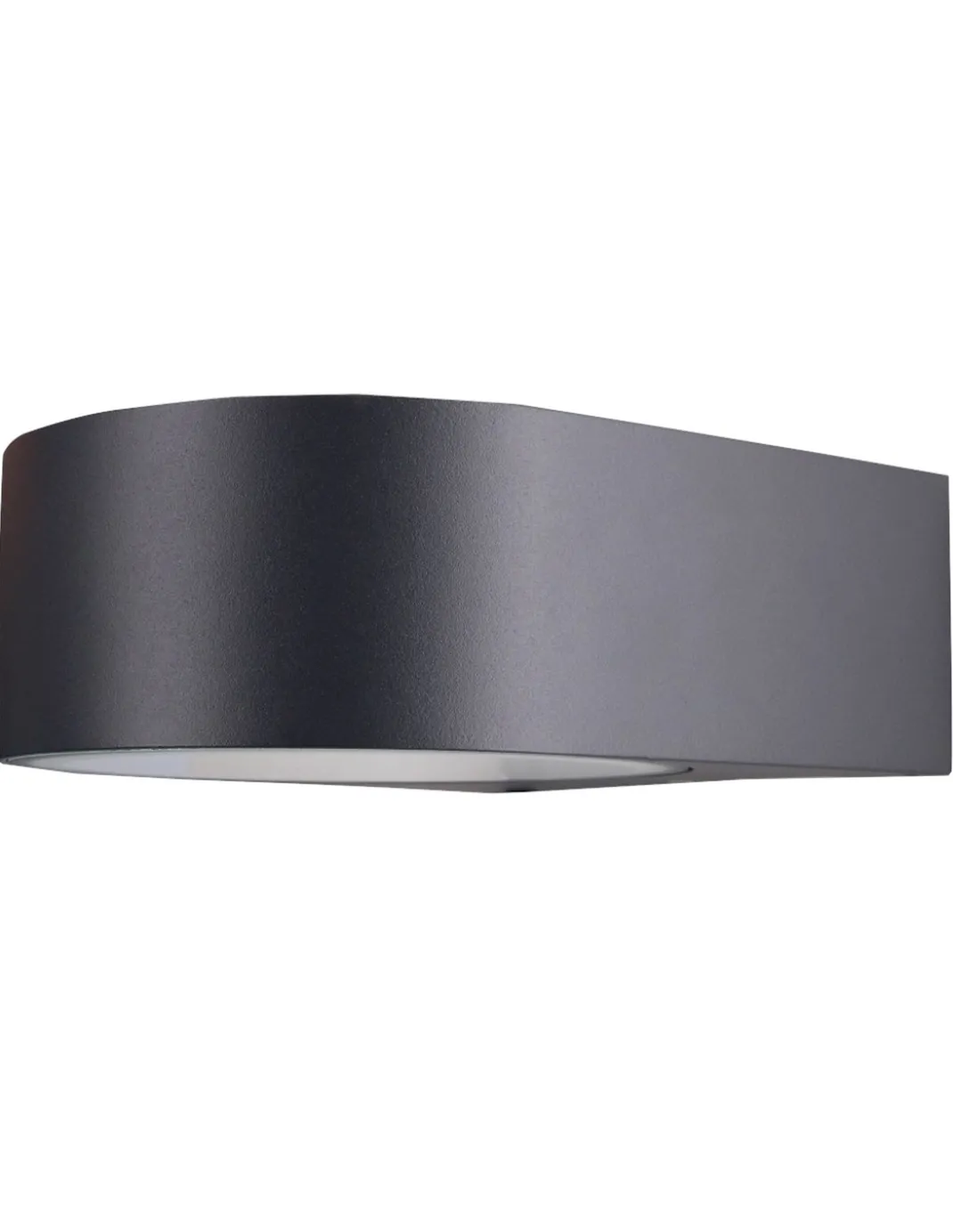 Aplique de pared de exterior Mayor – FORLIGHT – Lámpara de aluminio en gris y antracita, E27 15W IP44