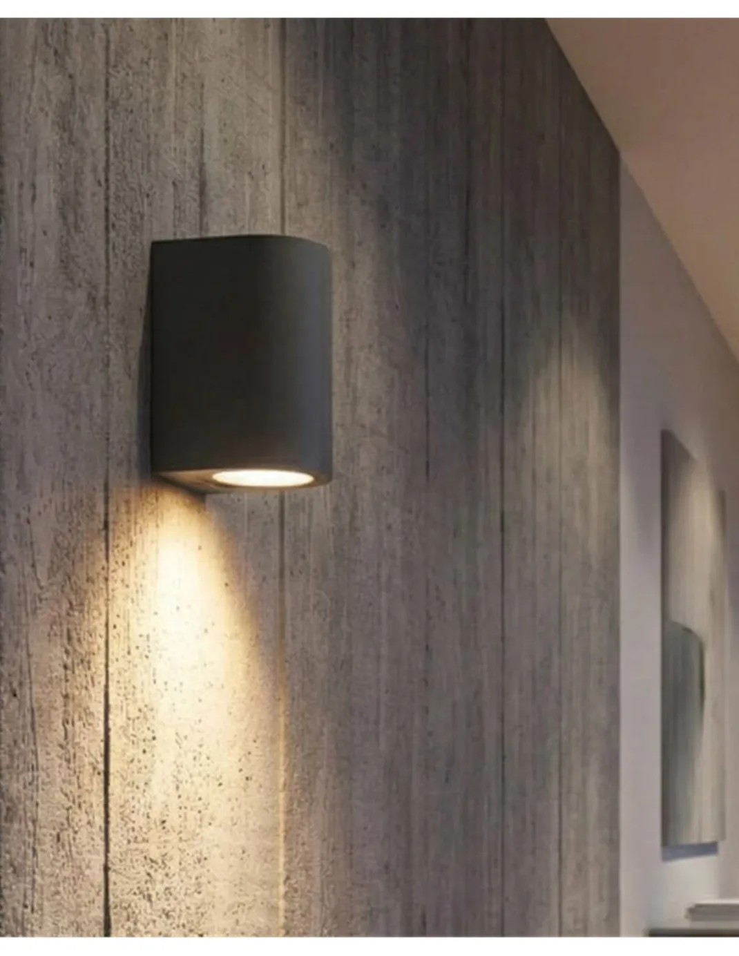 Aplique de pared de exterior Nexo - ACB - Luz LED moderna de pared