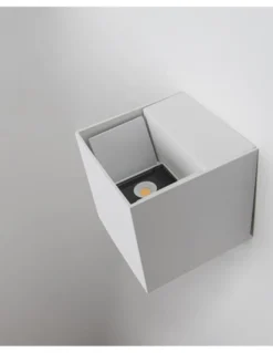 Aplique de pared de exterior Rex - FORLIGHT - Foco cuadrado LED, luz arriba y abajo, IP54