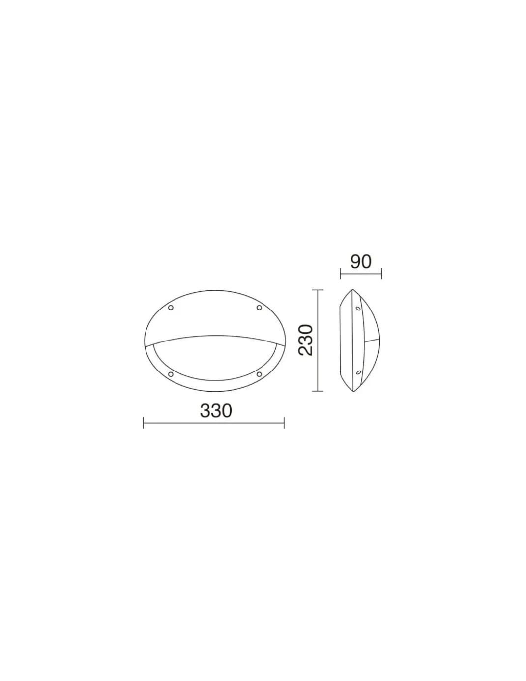 Aplique de pared de exterior Teia W - Dopo - Novolux Lighting