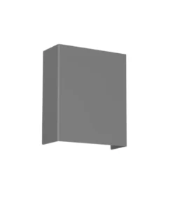 Aplique de pared de exterior Zerouno - Iberlamp - Diseño moderno en antracita