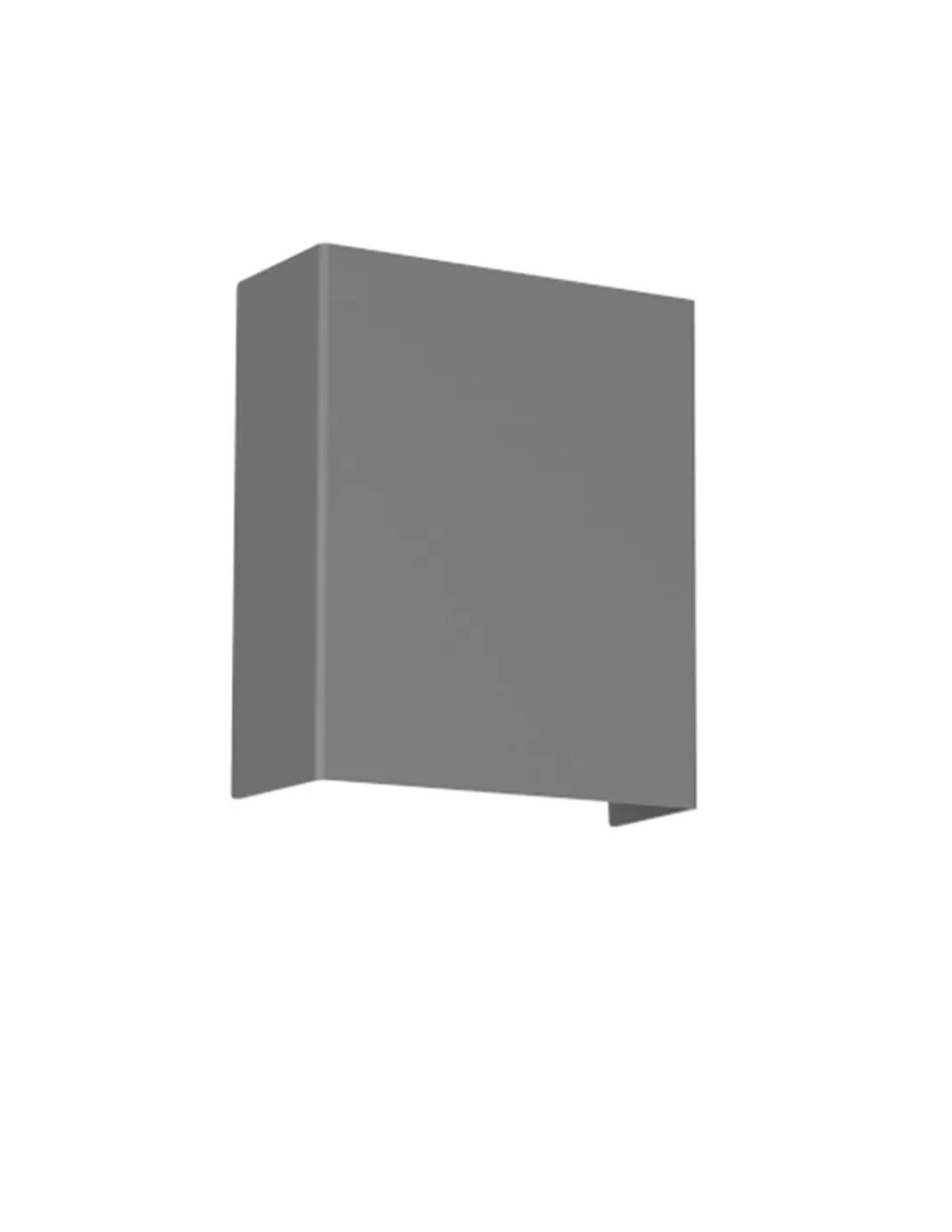 Aplique de pared de exterior Zerouno - Iberlamp - Diseño moderno en antracita