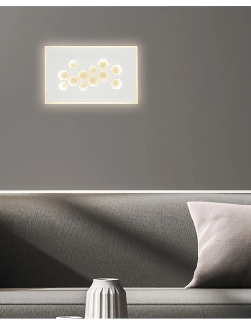 Aplique de pared Dembe – AJP – Lámpara de pared LED minimalista