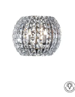 Aplique de pared Diamond – Schuller – Pantalla de cristal