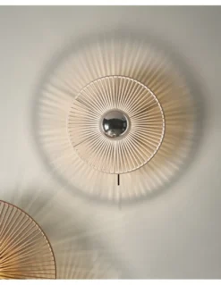 Aplique de pared Disk - Massmi - Lámpara de cuerda trenzada