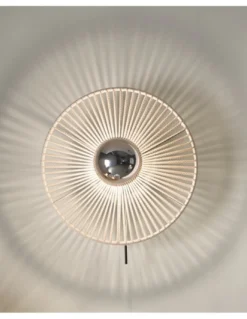 Aplique de pared Disk - Massmi - Lámpara de cuerda trenzada