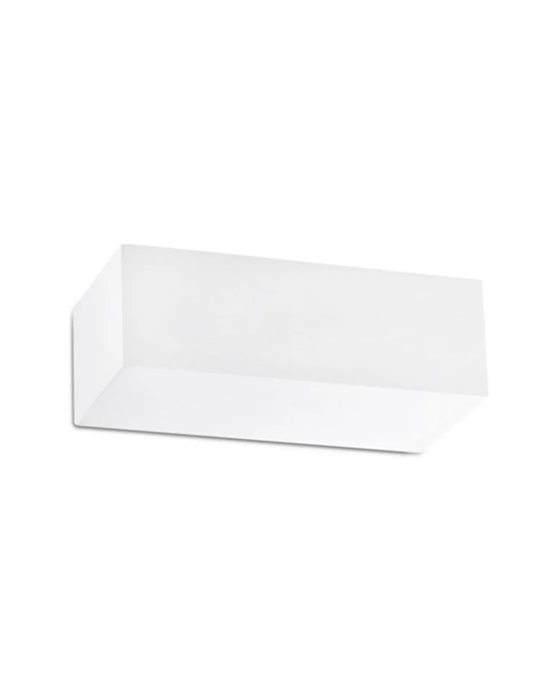 Aplique de pared Eaco – Faro – Lámpara de yeso blanca, G9, 21.8 cm
