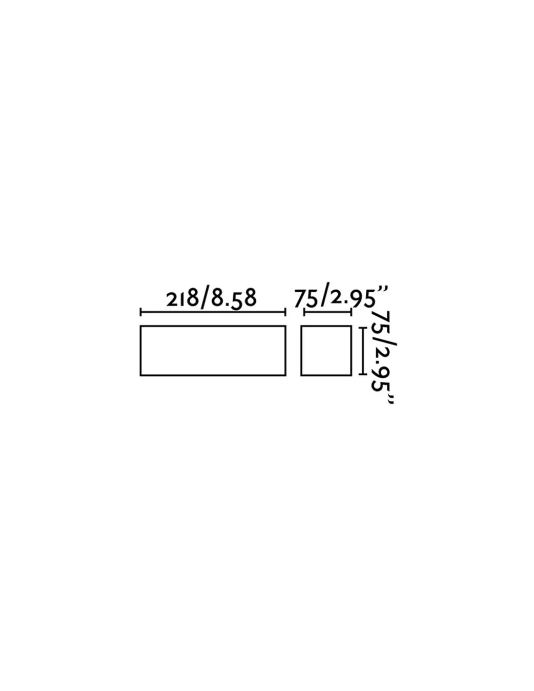 Aplique de pared Eaco – Faro – Lámpara de yeso blanca, G9, 21.8 cm
