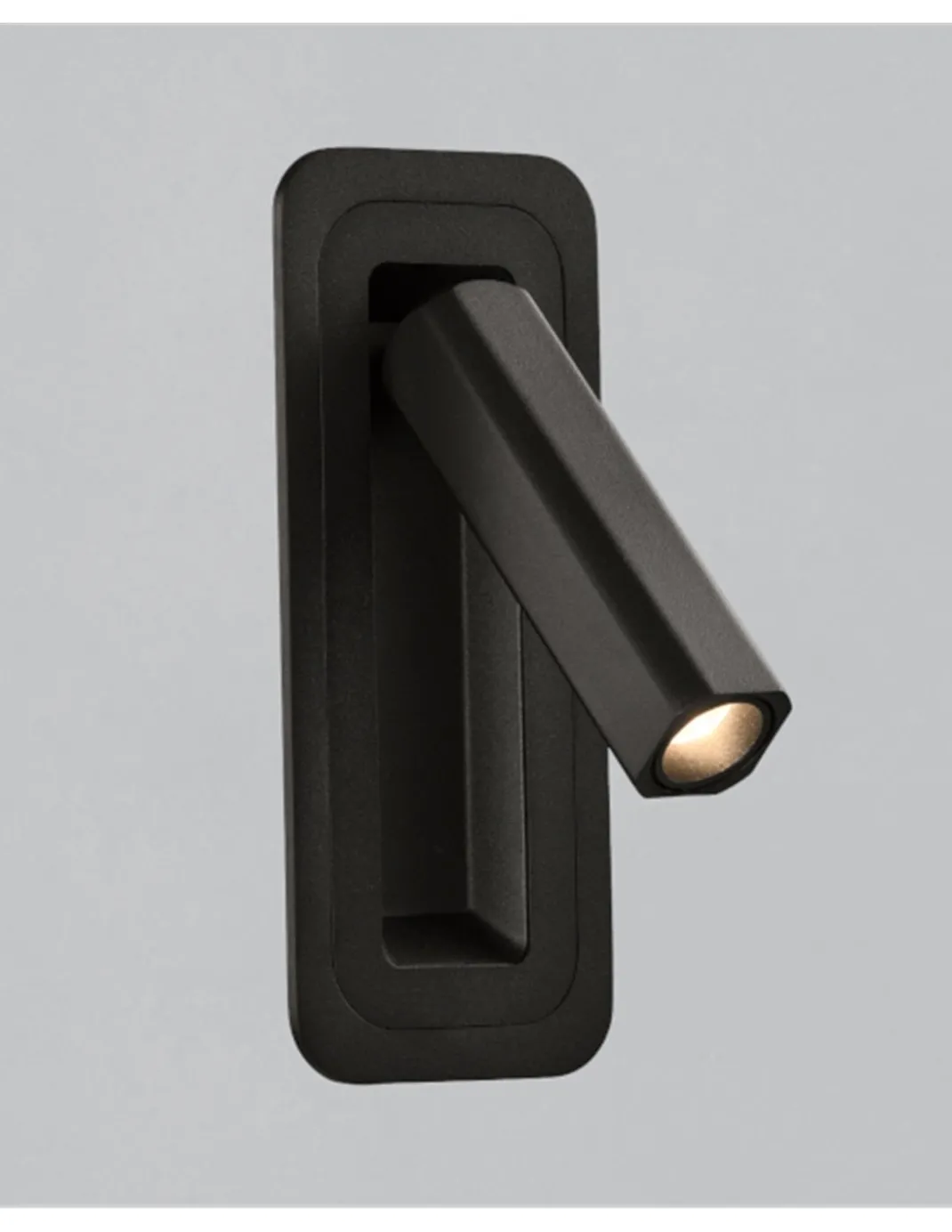 Aplique de pared empotrable Boheme - ACB - Lámpara de lectura con cabezal orientable, LED 3000K