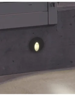 Aplique de pared empotrable Orion - ACB - Foco LED de exterior para señalización y caminos