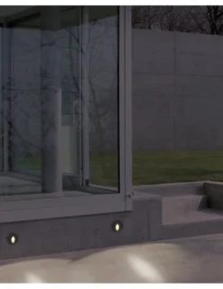 Aplique de pared empotrable Orion - ACB - Foco LED de exterior para señalización y caminos
