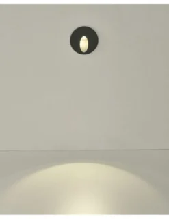 Aplique de pared empotrable Orion - ACB - Foco LED de exterior para señalización y caminos