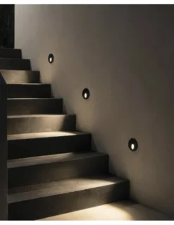 Aplique de pared empotrable Orion - ACB - Foco LED de exterior para señalización y caminos