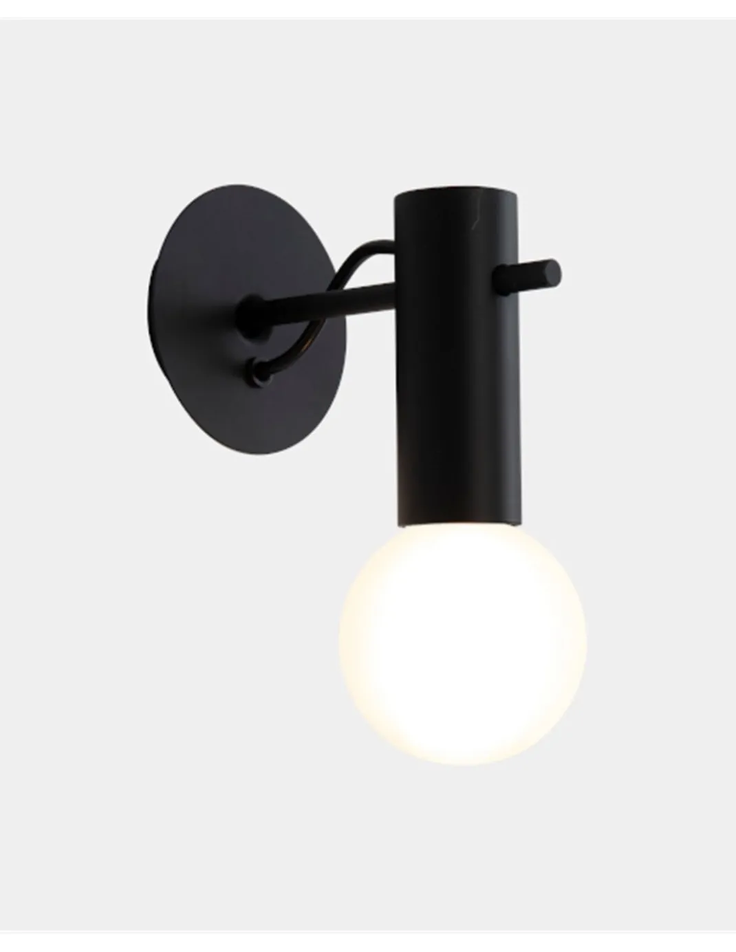 Aplique de pared empotrable/superficie Nude – LedsC4 – Lámpara orientable en 3 colores