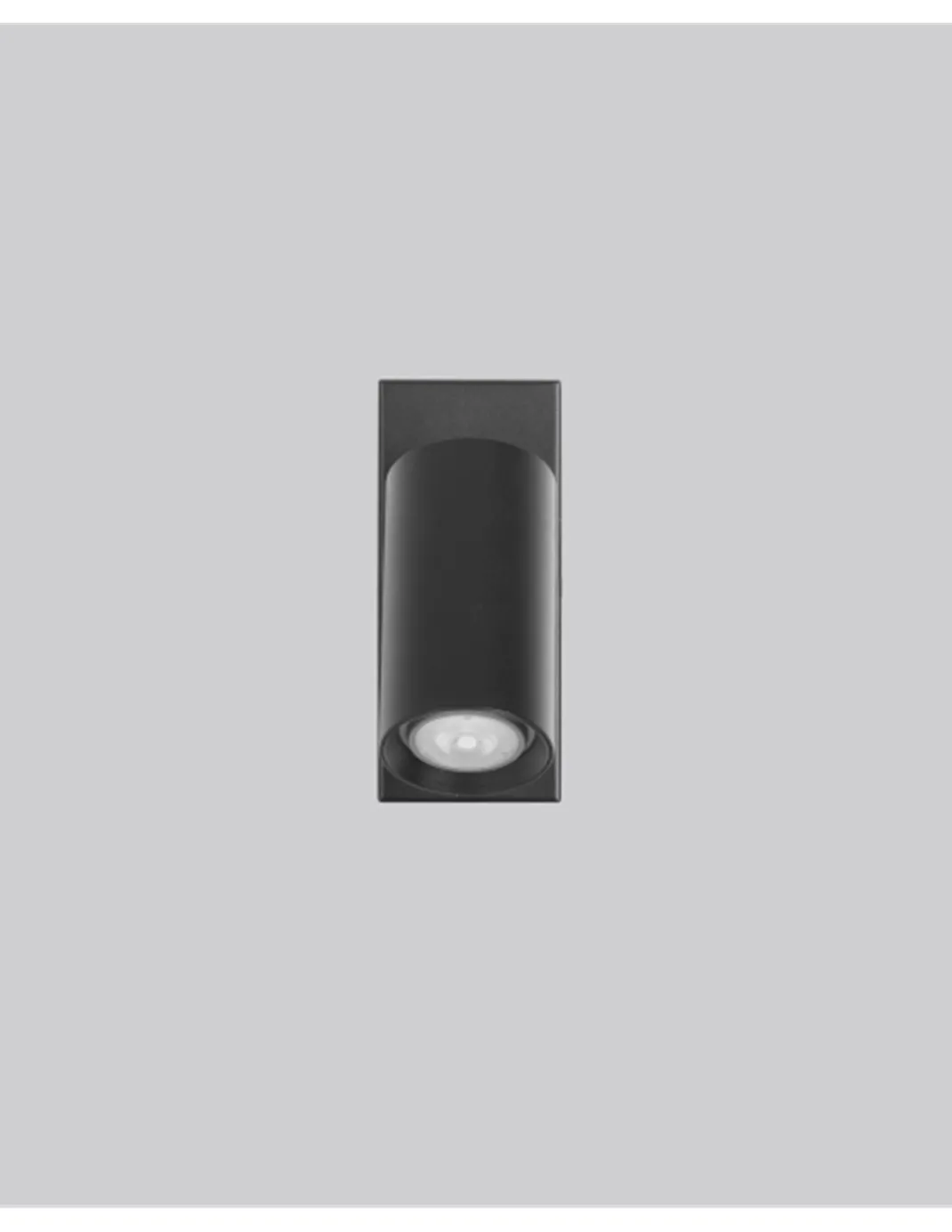 Aplique de pared Era – FORLIGHT – Lámpara de lectura blanca o negra, LED 8W IP20