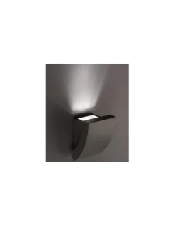 Aplique de pared exterior (IP44) Proa - Faro - Estructura robusta en gris oscuro
