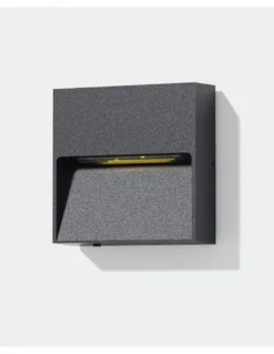 Aplique de pared exterior Nashira - ACB - Lámpara LED de señalización