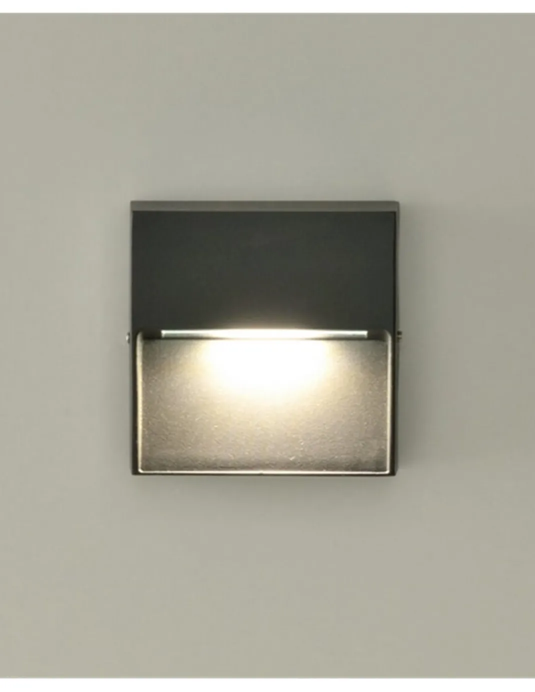 Aplique de pared exterior Nashira - ACB - Lámpara LED de señalización
