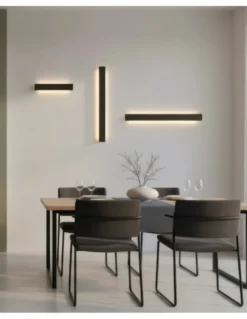 Aplique de pared Fosca - ACB - Lámpara minimalista lineal