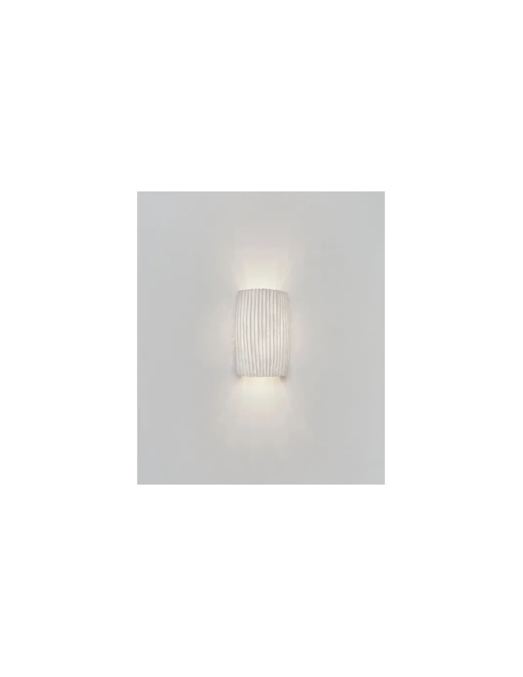 Aplique de pared Gea - a-emotional light - Lámpara decorativa de acero inoxidable