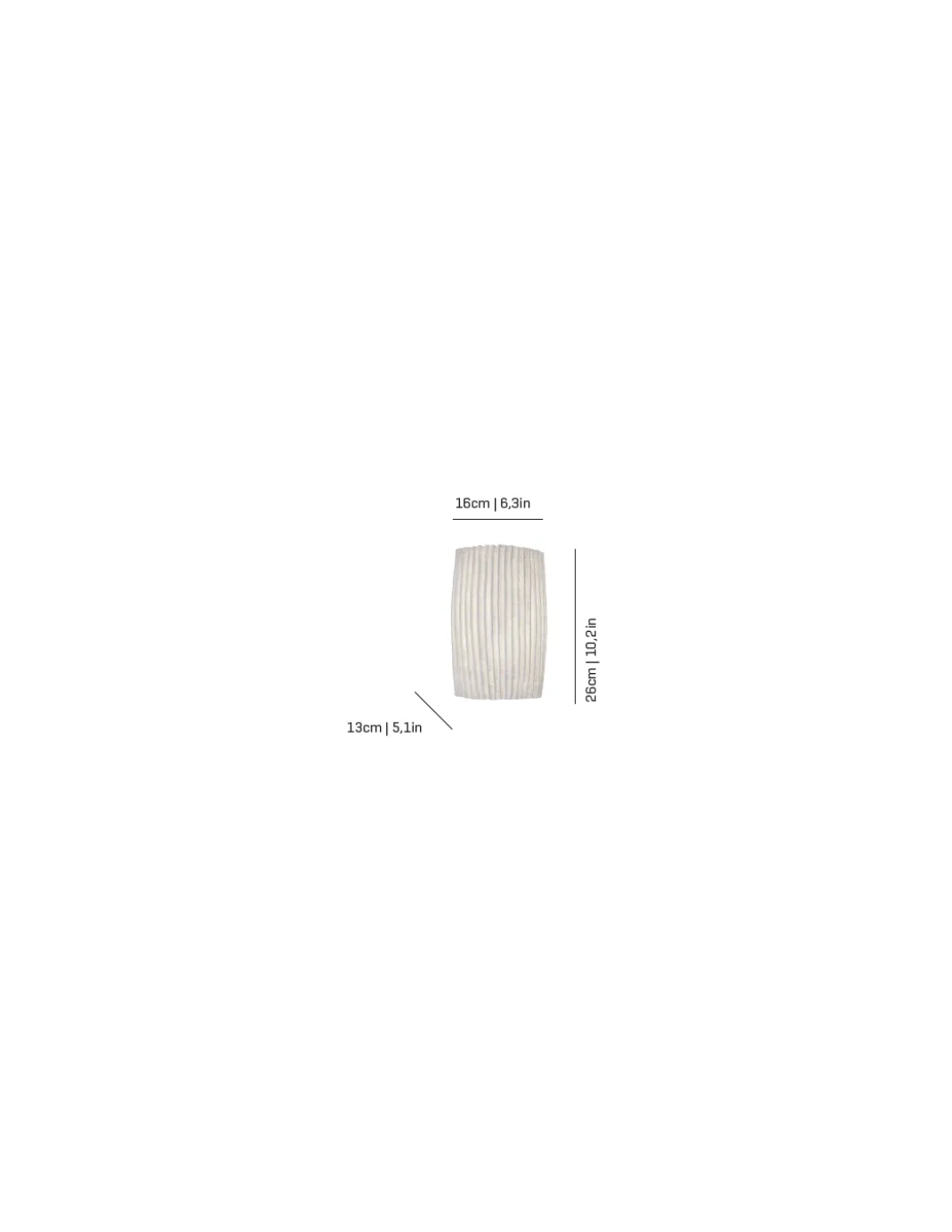 Aplique de pared Gea - a-emotional light - Lámpara decorativa de acero inoxidable