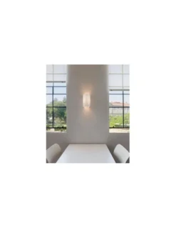Aplique de pared Gea - a-emotional light - Lámpara decorativa de acero inoxidable