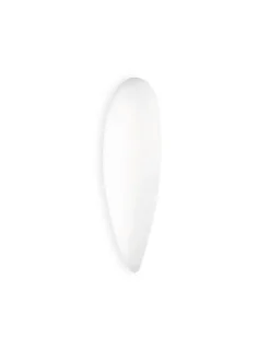 Aplique de pared Glass – FORLIGHT – Lámpara de cristal blanca, Disponible en 2 medidas