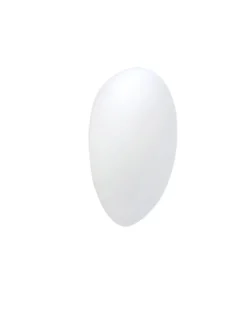 Aplique de pared Glass – FORLIGHT – Lámpara de cristal blanca, Disponible en 2 medidas