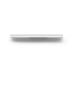 Aplique de pared Hanok – Mantra – Lámpara LED 3000K-4000K, 120 cm, Metal negro-blanco