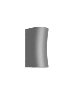 Aplique de pared Helio - Iberlamp - Lámpara de exterior antracita, doble iluminación