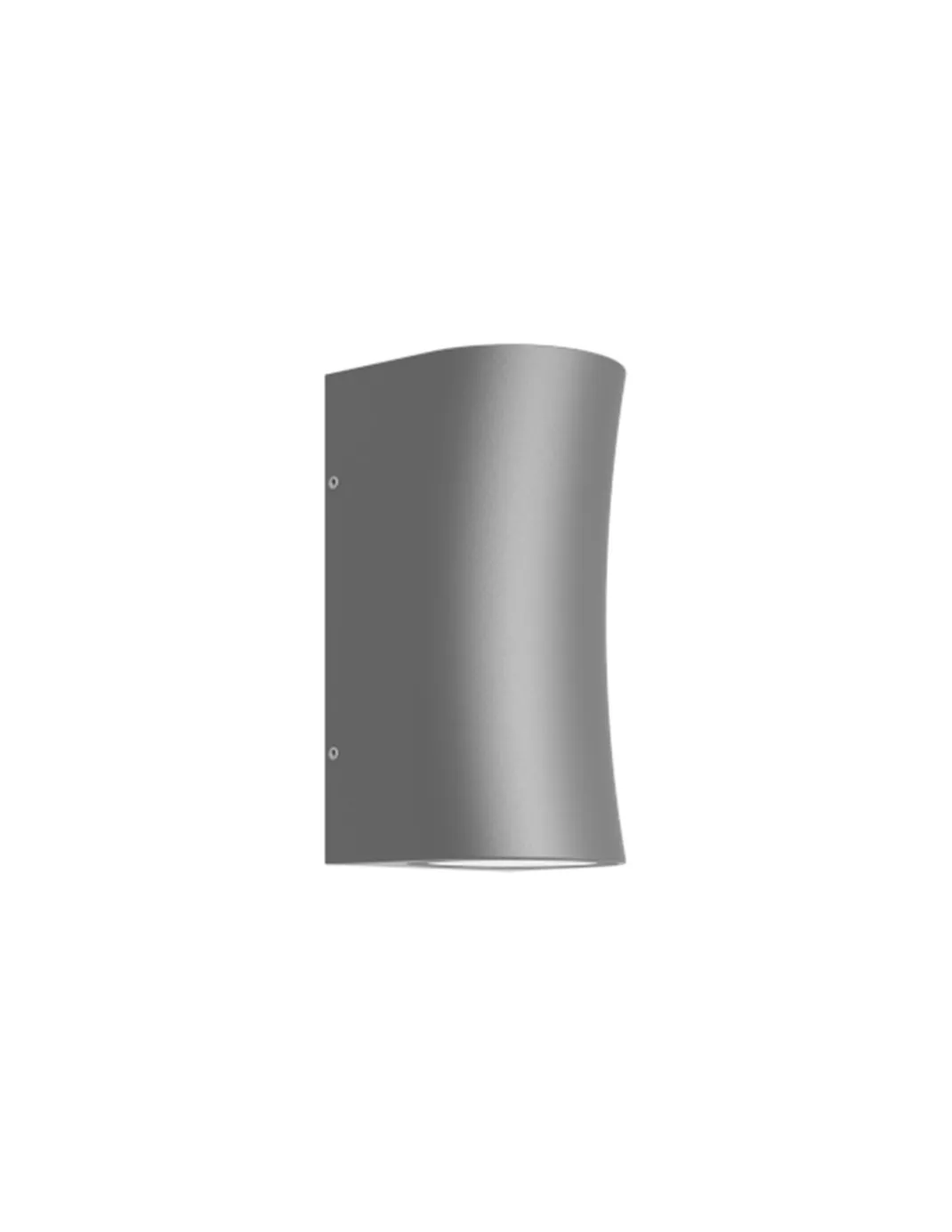 Aplique de pared Helio - Iberlamp - Lámpara de exterior antracita, doble iluminación