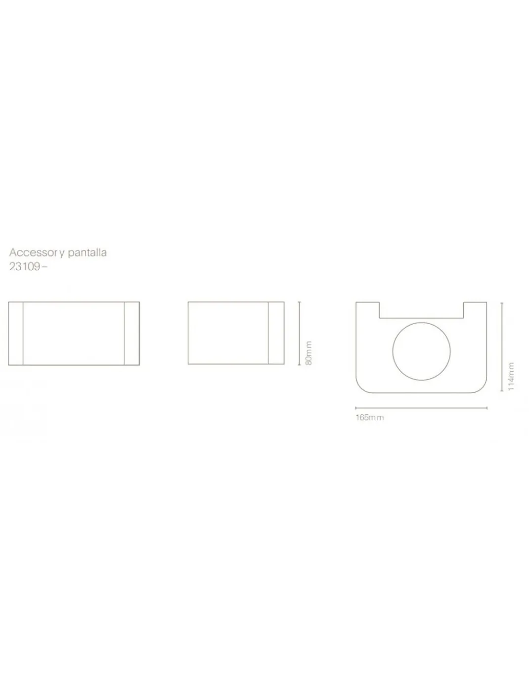 Aplique de pared Hipnos - Nexia
