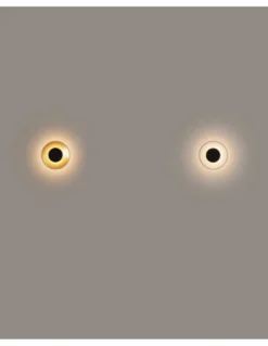 Aplique de pared Horizon - Milán - Lámpara circular minimalista cortada a laser