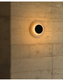 Aplique de pared Horizon - Milán - Lámpara circular minimalista cortada a laser