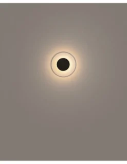 Aplique de pared Horizon - Milán - Lámpara circular minimalista cortada a laser