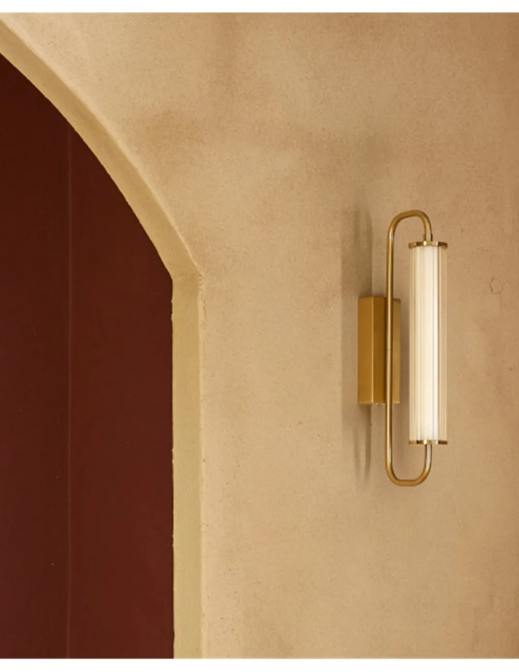 Aplique de pared Ison – Aromas – Aplique de pared decorativo, Lámpara de vidrio, LED regulable 2700K