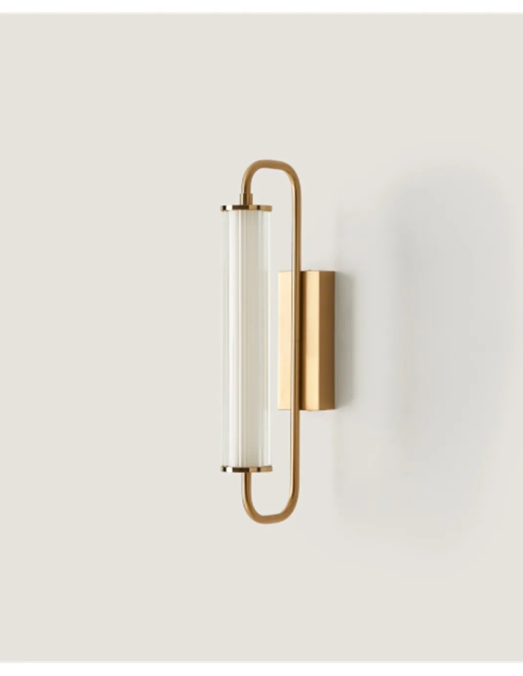 Aplique de pared Ison – Aromas – Aplique de pared decorativo, Lámpara de vidrio, LED regulable 2700K