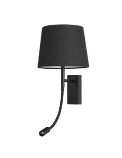 Aplique de pared Janet – FORLIGHT – Lámpara de lectura en 2 colores, LED 3000K