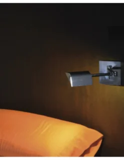 Aplique de pared Julia - Exo - Novolux Lighting - Lámpara de lectura en cromo, brazo orientable