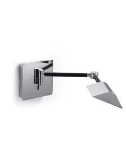 Aplique de pared Julia - Exo - Novolux Lighting - Lámpara de lectura en cromo, brazo orientable