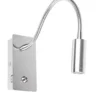 Aplique de pared Juliet - Faro - Aplique LED de lectura flexible con interruptor